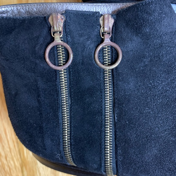 Bruno Magli Suede Ankle Booties - Picture 5 of 5